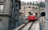 Standseilbahn Linie F2 in Saint-Jean 1993