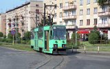 Gleisdreieck ul. Dworcowa / ul. Kr�lewska am Depot 18. Mai 1997