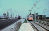 Amaradia-Brücken der E79, der Straßen- und Eisenbahn 1990