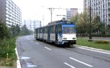 Beim meinem ersten Besuch hatte man der Straßenbahn den Strom abgeschaltet. Bulevardul Republicii 1990
