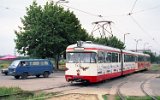 Tw 3459 ex Bremen am Piața Gheorghe Domășneanu 1996.